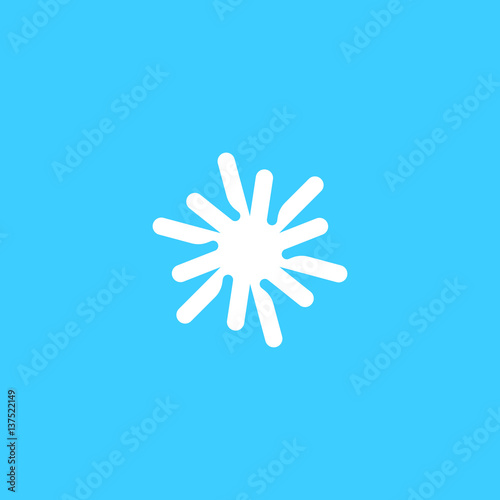 Simplel vector logo in a modern style.