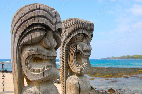 Принти на полотні Hawaiian Gods