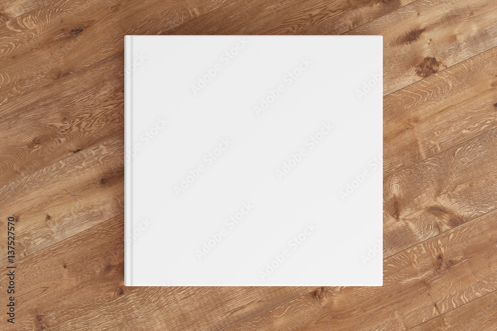Fototapeta premium Blank book cover isolated on background