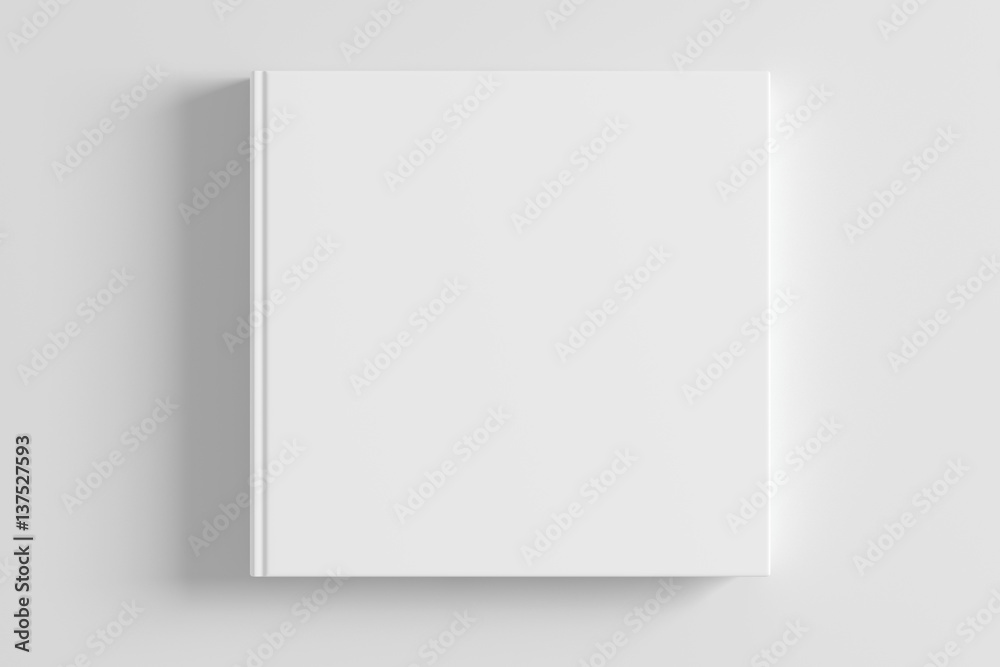 Fototapeta premium Blank book cover isolated on background
