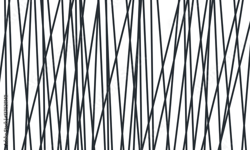 scattered lines with different angles