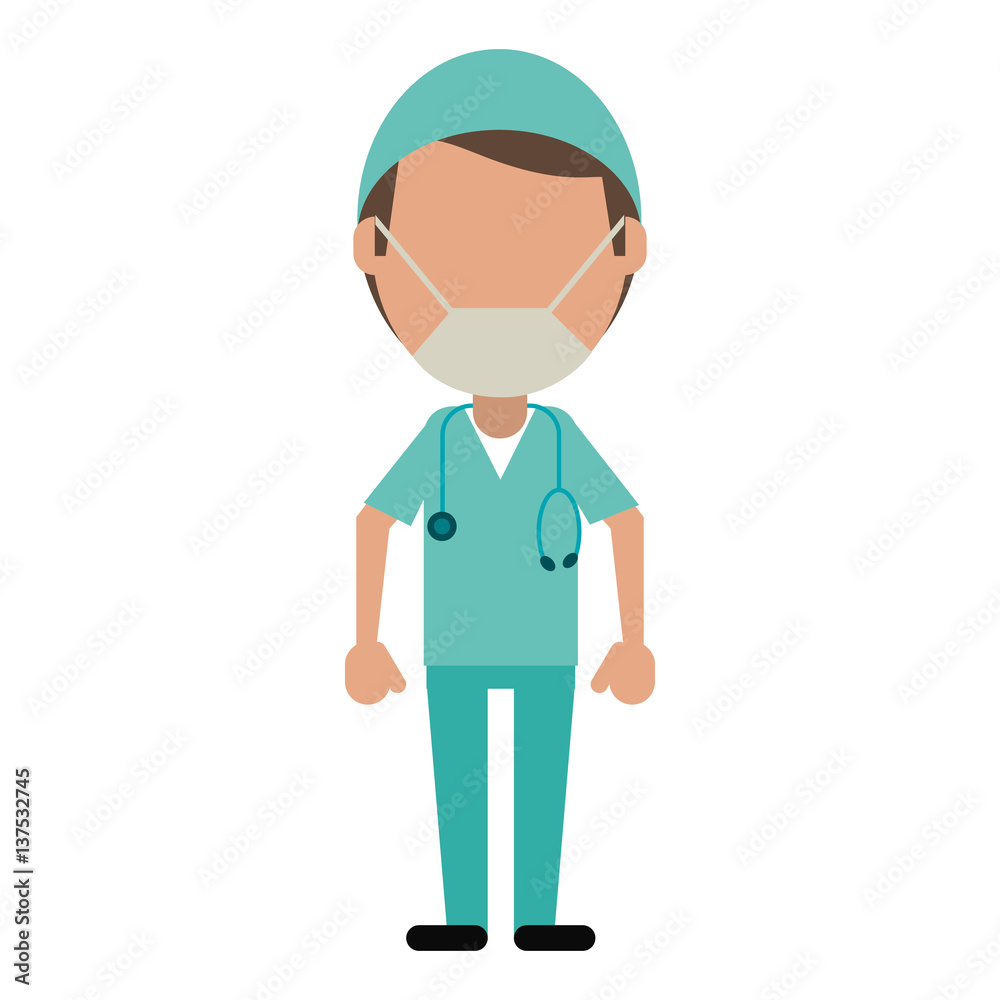 male surgeon medical professional vector illustration eps 10 male surgeon medical professional vector illustration eps 10