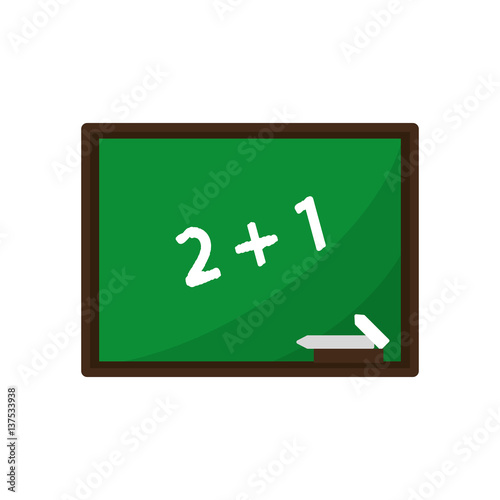 chalkboard class school chalk vector illustration eps 10