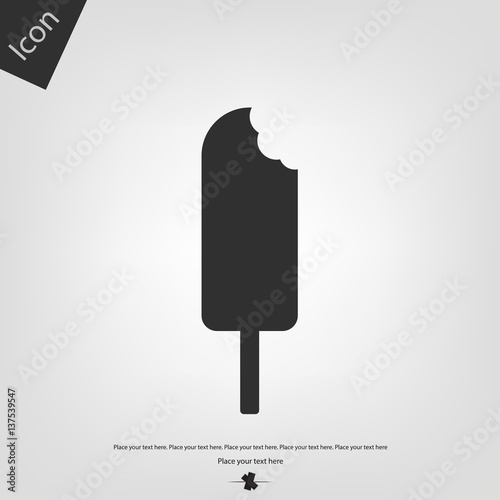 Ice cream vector icon