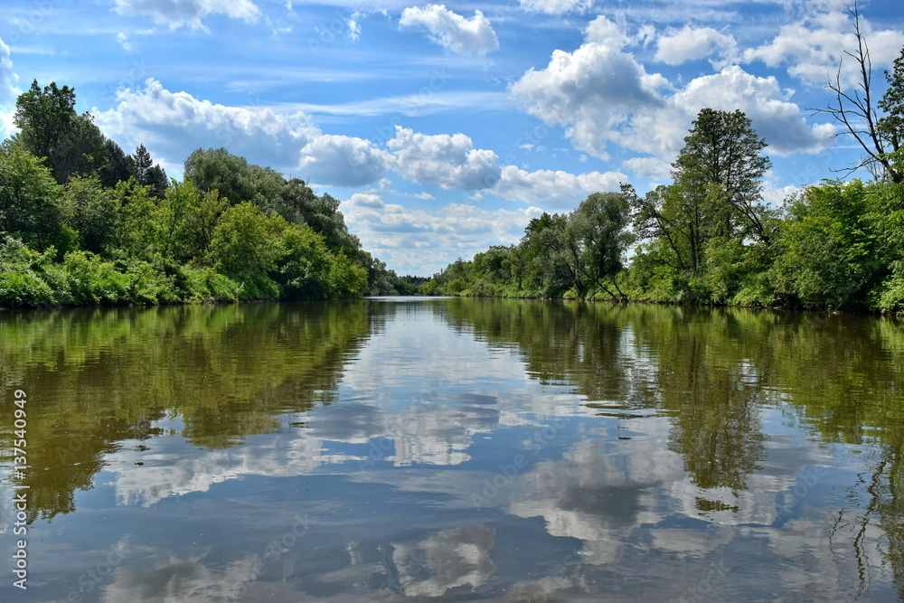 Water and sky