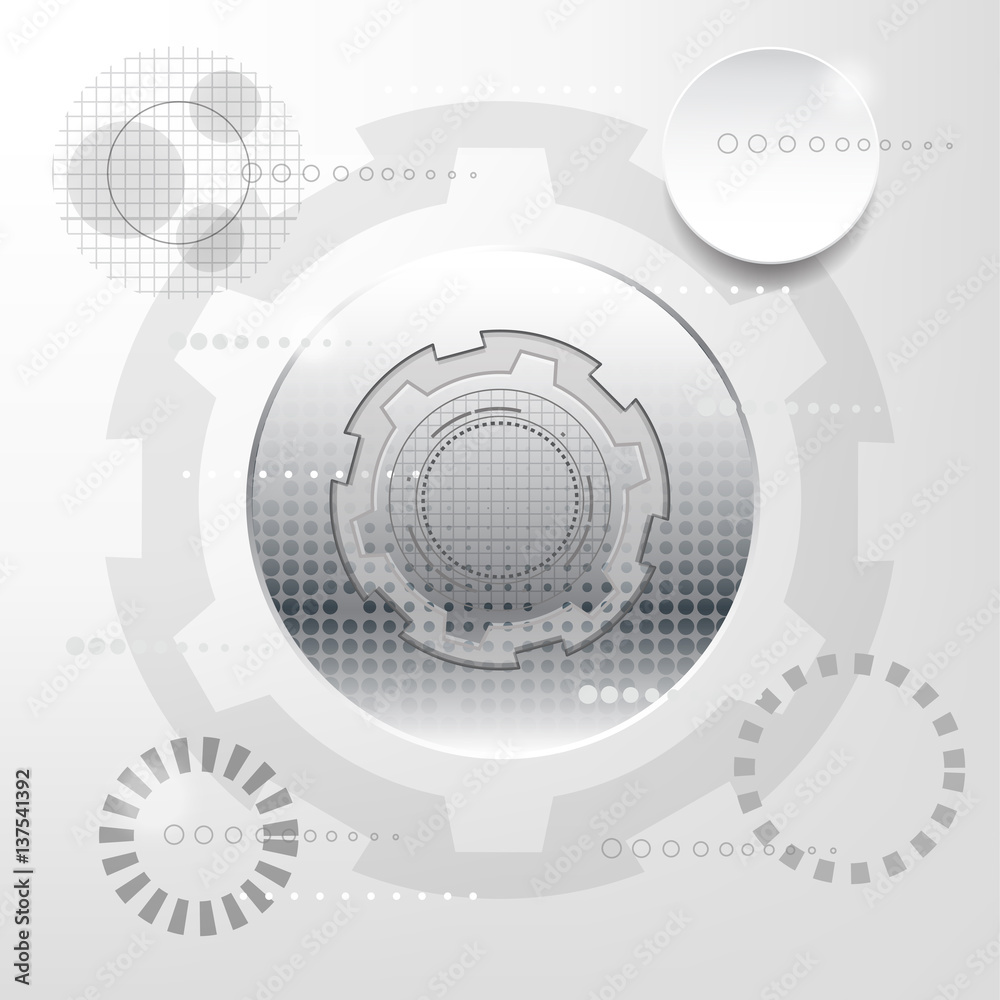 white and silver abstract technology sci fi concept vector background white and silver abstract technology sci fi concept vector background