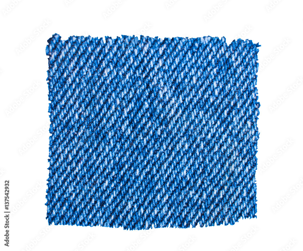 Fototapeta premium jeans label clothing tag