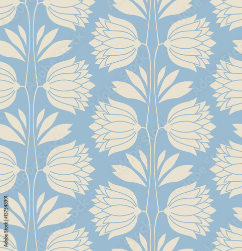 seamless floral vintage pattern
