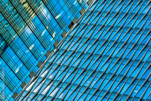 high-rise buildings in modern city,Shanghai,China.