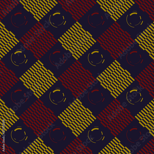 Abstract colored squares
