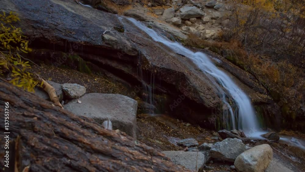 MoCo Tracking Timelapse of Fall Foliage Waterfalls in Eastern Sierra -Zoom Out- MoCo Tracking Timelapse of Fall Foliage Waterfalls in Eastern Sierra -Zoom Out-