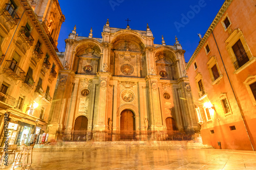 Cathedral of the Incarnation. Main facade, Spain