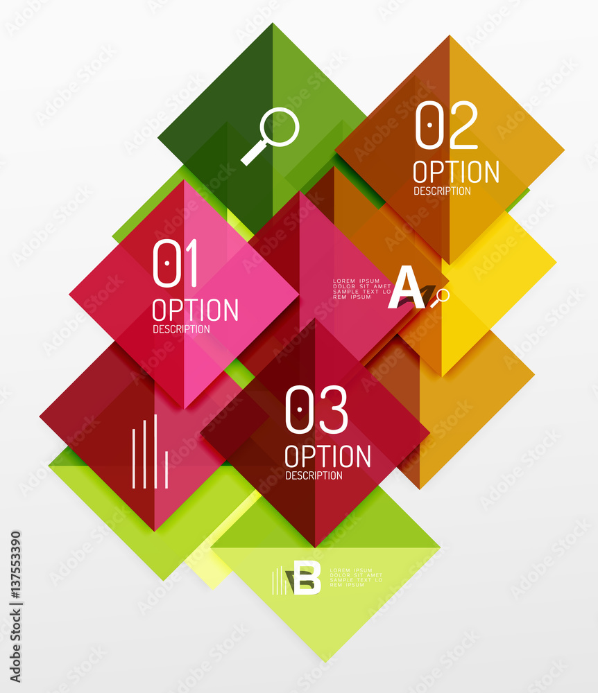 Colorful triangles and squares Colorful triangles and squares