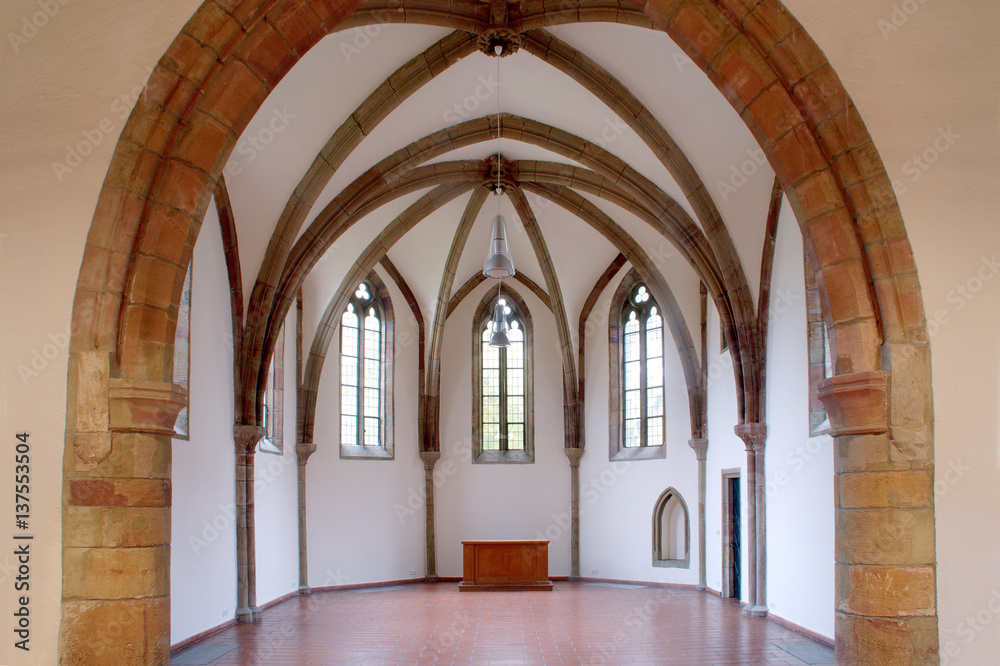 Deutschherrnkapelle Saarbrücken, älteste Kirche Saarbrückens, Johann-Christian-Bach-Orgel