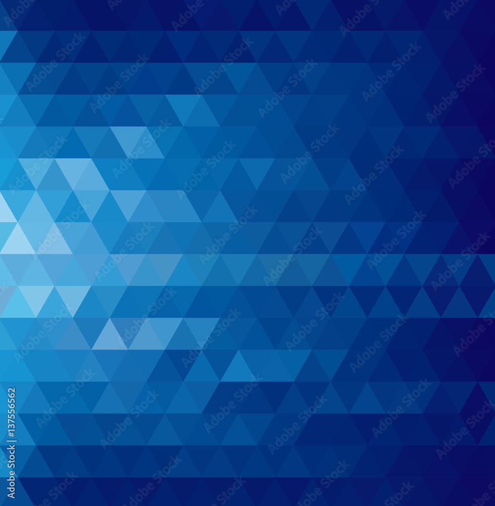 Abstract modern background with blue triangles Abstract modern background with blue triangles