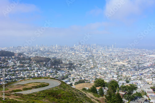 View of the San Francisco, California, United States