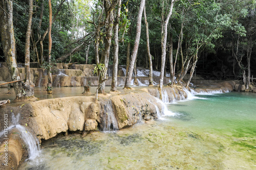 Kuang Si waterfall near Luang Prabang