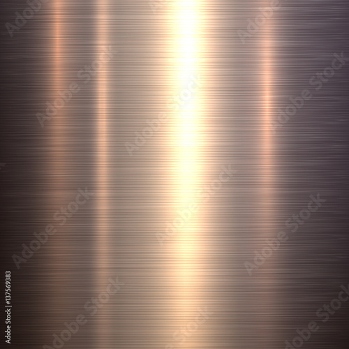 Steel metal background brushed metallic texture with reflections. 