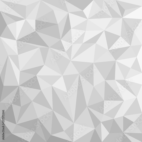Fototapeta Naklejka Na Ścianę i Meble -  Серый оригинальный тригональный абстрактный фон. Векторная иллюстрация для вашего дизайна.