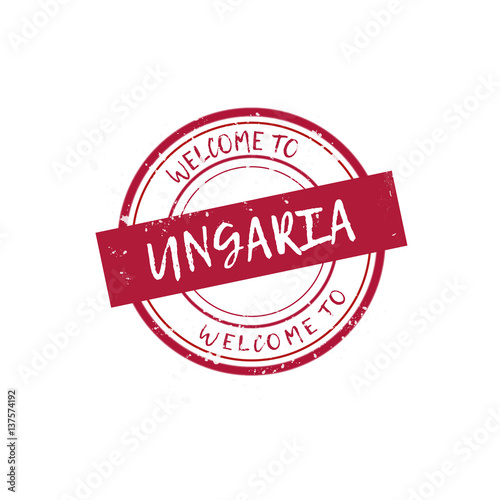 Welcome to Ungaria stamp photo