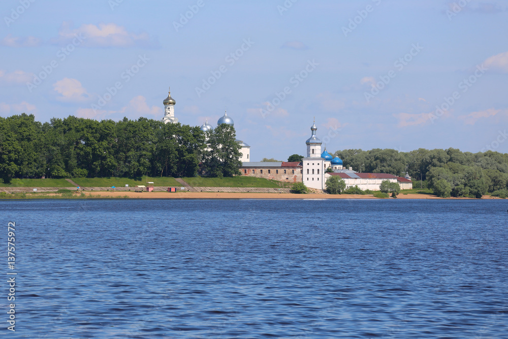 Zverin-Pokrovsky monastery in Novgorod