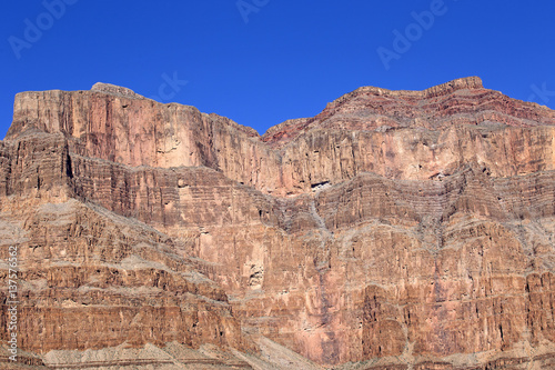 Beautiful view of Grand Canyon cliff in Nevada, USA
