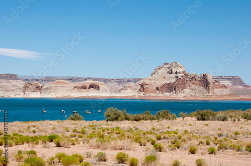 Lake Powell in Arizona, USA