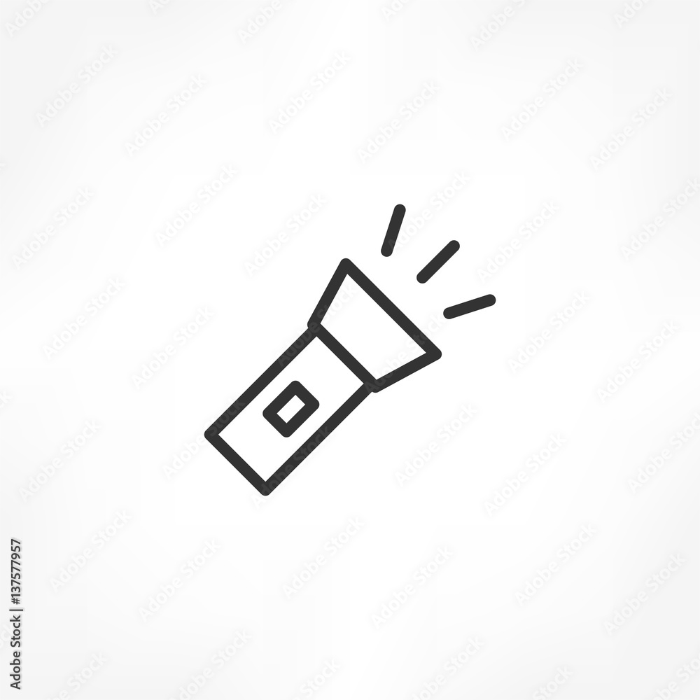 Flashlight icon Flashlight icon