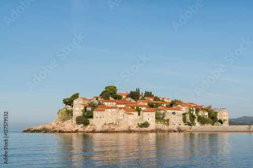 The Island of Sveti Stefan, Montenegro