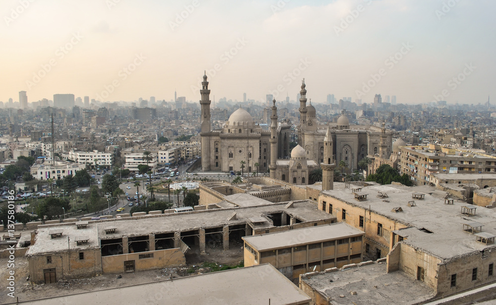 Mosque of Sultan Hassan in Cairo, Egypt Africa