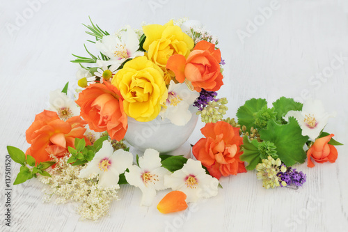 Flowers for Natural Herbal Medicine