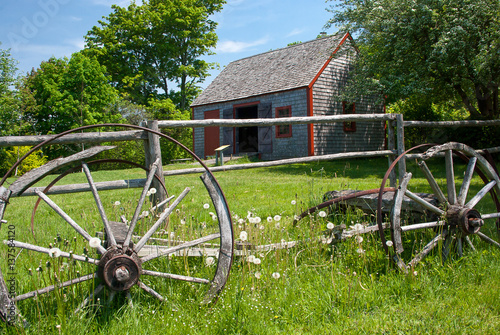 Acadian barn, Grand Pre, Nova Scotia