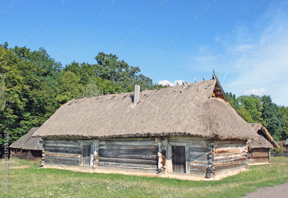 Old traditional house in Ukraine