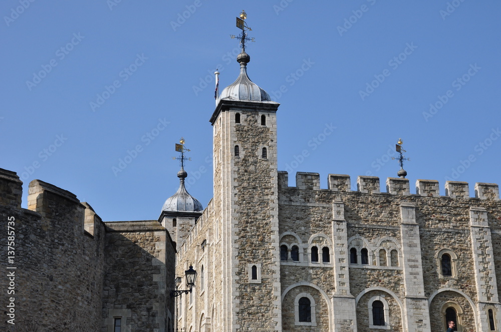 Torre fortaleza en Londres