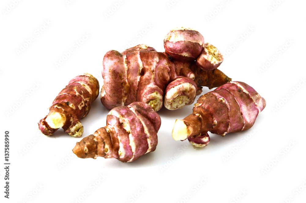 White background is sweet potato, Jerusalem, pictures
White background is sweet potato, Jerusalem, pictures