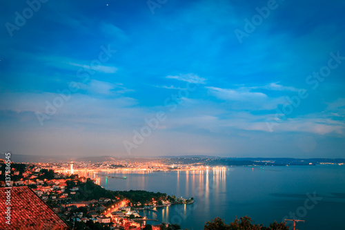 evening in the gulf of Trieste © zakaz86