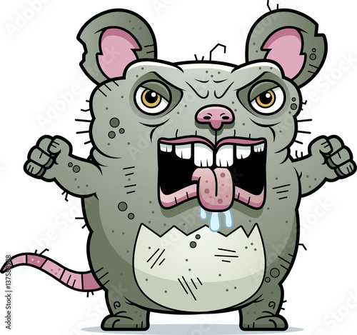 Angry Ugly Rat