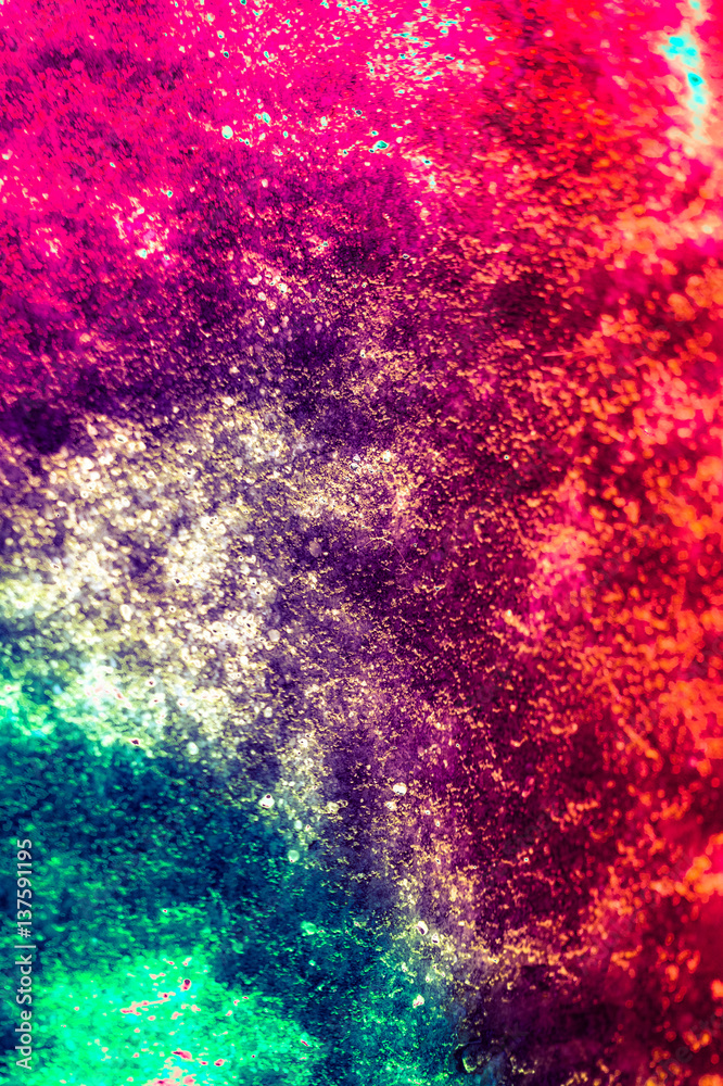 Fototapeta premium Grunge abstract color background texture. Rainbow style.