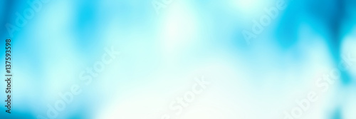 Abstract Blurred blue city lights background scene with soft bokeh.