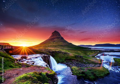 Fantastic views the landscape of Iceland