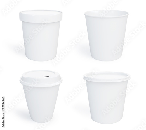 plastic containers for food set