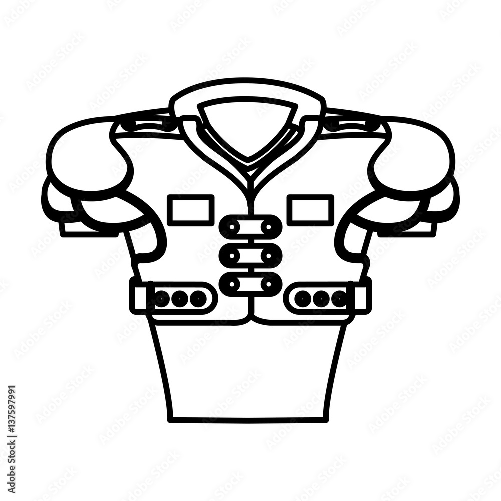 football american jacket icon vector illustration design football american jacket icon vector illustration design