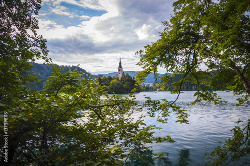 Panorama of Bled (Slovenja)