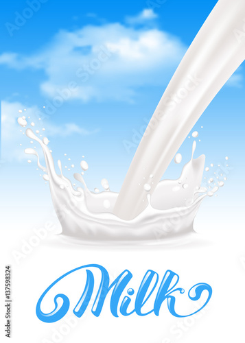 Milk splash