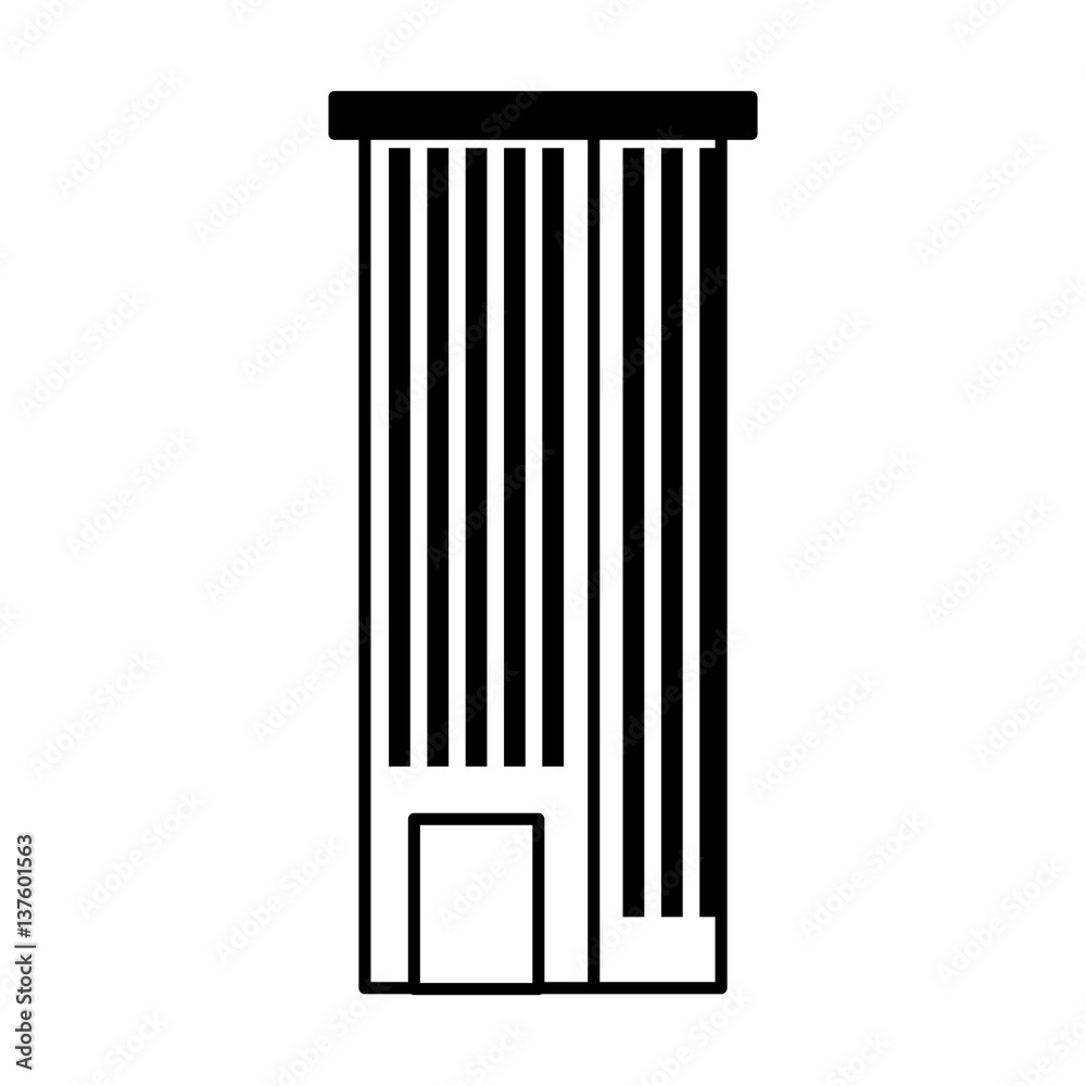 building silhouette isolated icon vector illustration design building silhouette isolated icon vector illustration design