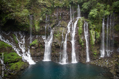 Wasserfall Cascade Grand Galet auf der Insel La R  union