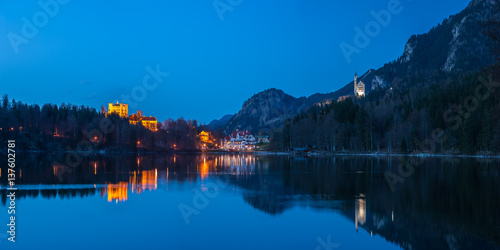 Fotografie Landscape with Two Historical Castles