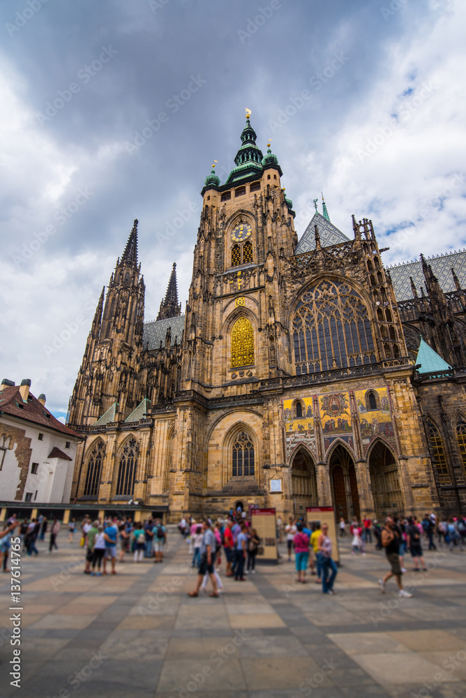 St. vitus cathedral in Prague, Czech Republic