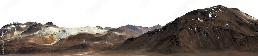 Fototapeta premium Mars surface. Elements of this image furnished by NASA