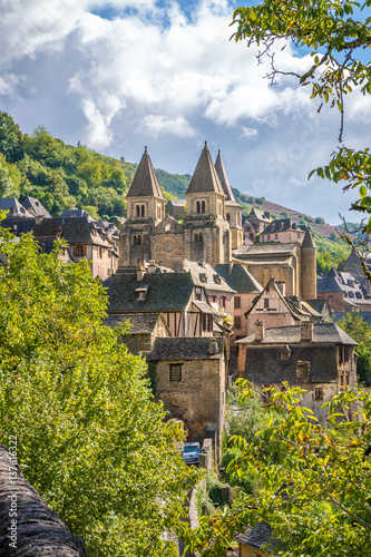 Abbaye Sainte Foy de Conques, Aveyron photo